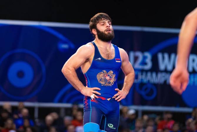 Vazgen Tevanyan (70 kg) gagné pour l’Arménie la médaille d’argent des championnats du monde de lutte libre des -23 ans à Belgrade (Serbie)