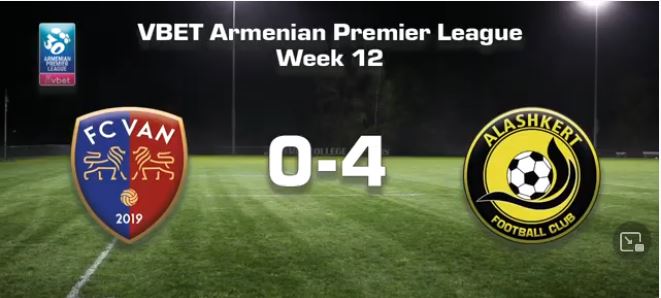 Van – Alashkert 0:4