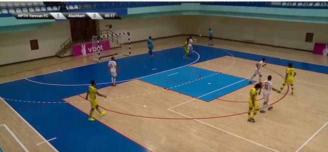 Erevan – Alashkert. 2021-2022 Premier League arménienne de futsal 4ème tour