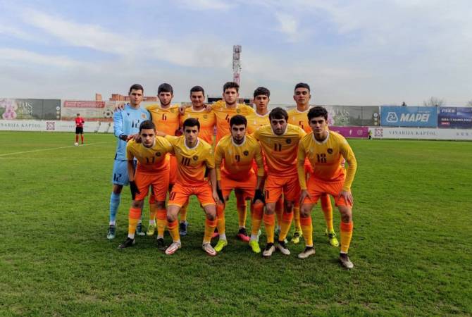 L’équipe d’Arménie (U19) s’impose 3-2 face à l’Ecosse