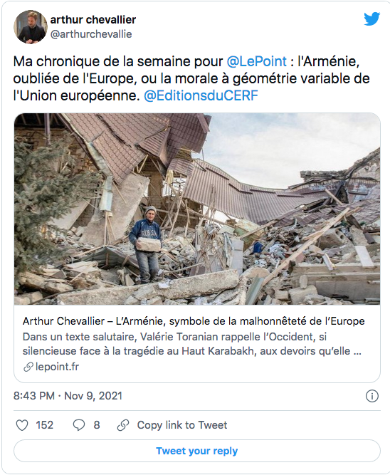 Arthur Chevalier : l&rsquo;Arménie oubliée de l&rsquo;Europe
