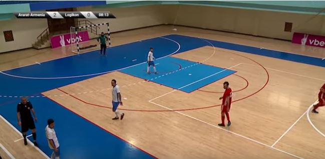 Ararat-Arménie – Logicon. 2021-2022 Premier League arménienne de futsal 4ème tour