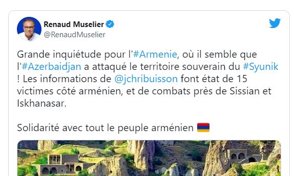 Renaud Muselier toujours solidaire
