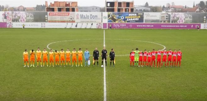 Gibraltar – Arménie. Match de la phase de groupes du tour de qualification des moins de 19 ans de l&rsquo;UEFA