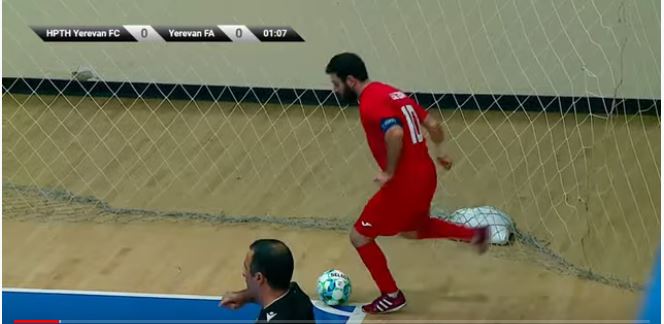 HPTH Erevan – Erevan FA. 2021-2022 Premier League arménienne de futsal 6ème tour