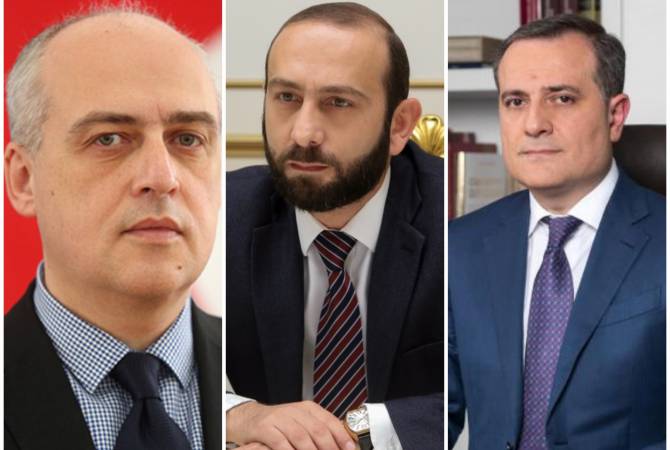 Les Ministres des Affaires étrangères d’Arménie, de Géorgie et d’Azerbaïdjan discutent de la situation régionale
