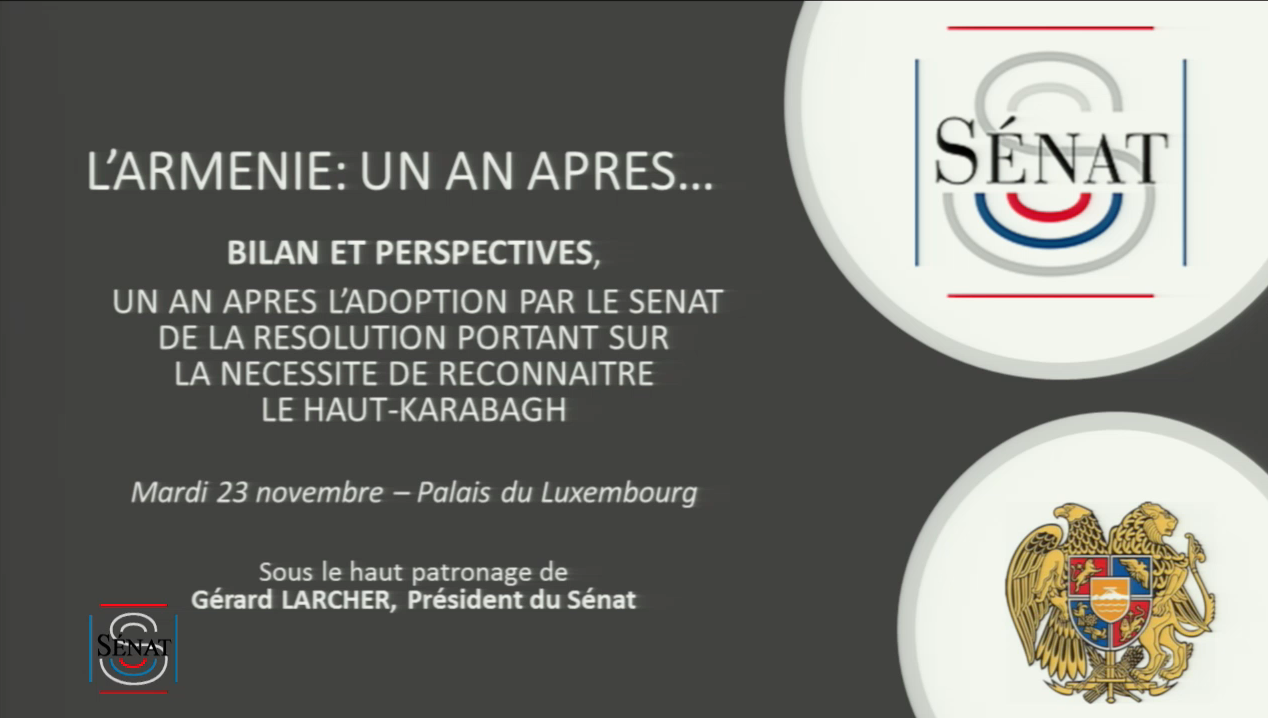 Colloque Chrétien d&rsquo;orient, l&rsquo;Arménie un an après…