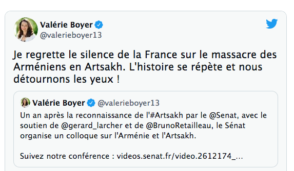 Valérie Boyer : L’Histoire se répète …