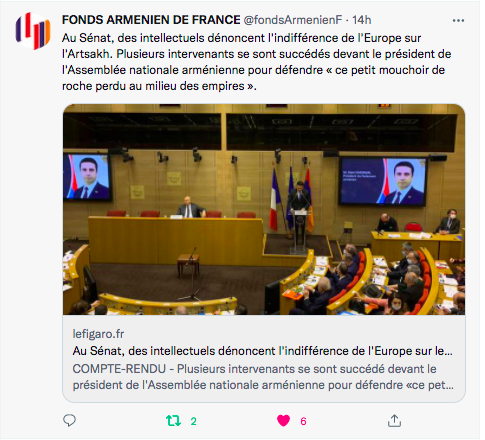 Fonds arménien : les intellectuels dénoncent l&rsquo;indifférence