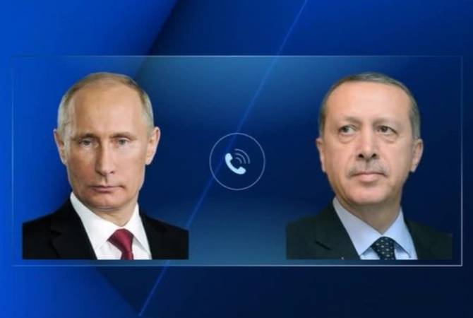 À la demande d&rsquo;Erdogan, Vladimir Poutine a évoqué les résultats de la réunion trilatérale entre la Russie, l’Arménie et l’Azerbaïdjan à Sotchi