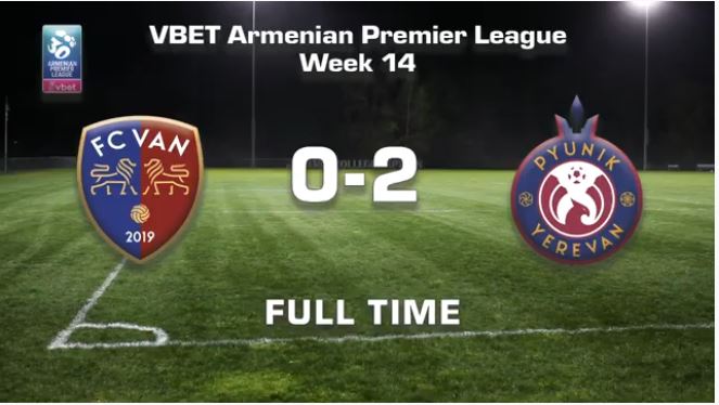 Van – Pyunik 0:2