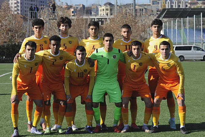 L&rsquo;équipe nationale de football arménienne des moins de 18 ans a perdu contre la Biélorussie lors d&rsquo;un match amical