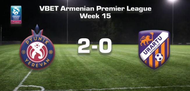 Pyunik – Urartu 2:0