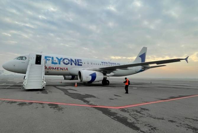 Le premier vol de l’avion de la compagnie Flyone Armenia entre Erévan et Moscou s’est réalisé aujourd’hui