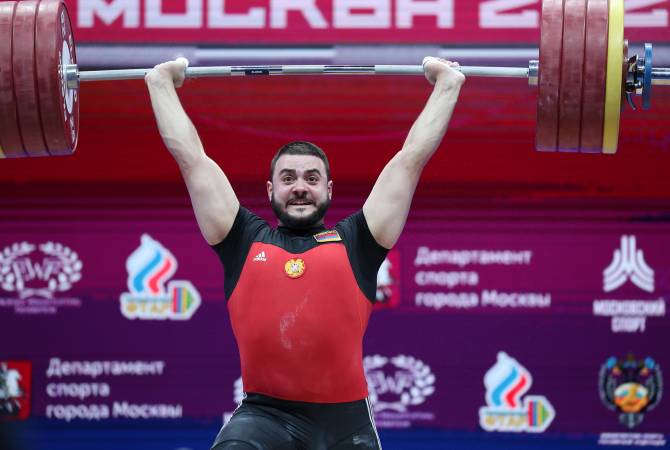 Samvel Kasparyan (102 kg) médaille de bronze aux championnats du monde d’haltérophilie à Tachkent