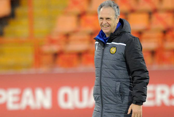 Joachin Caparros : l’équipe d’Arménie doit être compétitive