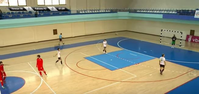 Yerevan FA – Faucons. 2021-2022 Premier League arménienne de futsal 10e tour