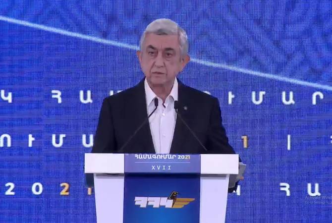Le Parti Républicain d’Arménie tient son 17e congrès avec élection du président du parti à l’ordre du jour
