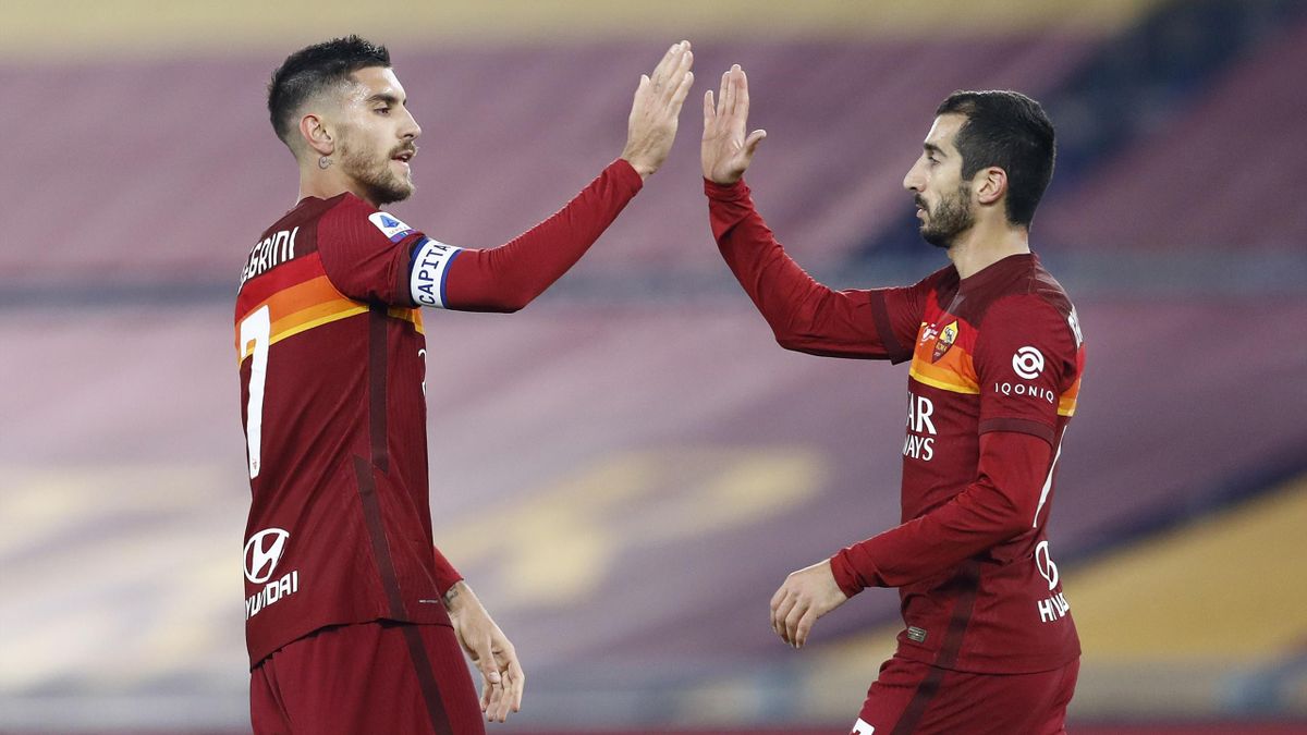 L&rsquo;AS Rome avec Henrikh Mkhitaryan s&rsquo;impose largement