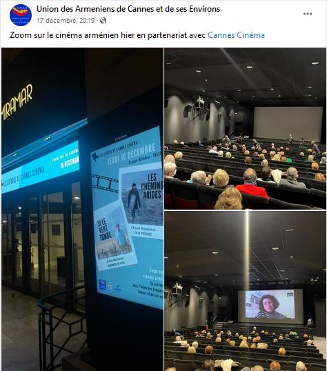 Zoom sur le cinéma arménien hier en partenariat avec Cannes Cinéma
