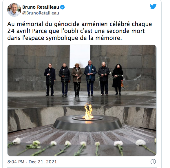 Bruno Retailleau : L&rsquo;oubli est une seconde mort