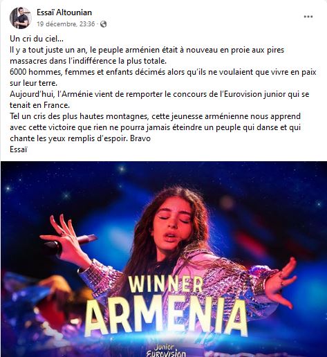 Un cri du ciel…