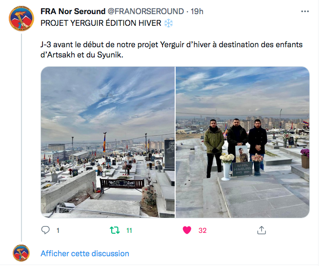 Nor Seround : Projet Yerguir