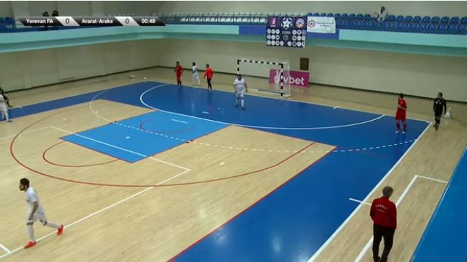 Yerevan FA – Ararat Araks 2021-2022 Premier League arménienne de futsal 11ème tour