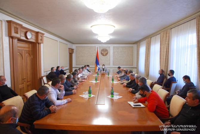 Le Président de la République de l’Artsakh : Le monde nous rendre compte un jour !