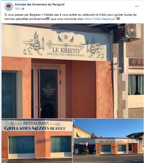 Si vous passez par Bergerac n’hésitez pas à vous arrêter au restaurant le Kristo