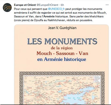 Pour ceux qui pensent que l&rsquo;UNESCO  peut protéger les monuments arméniens