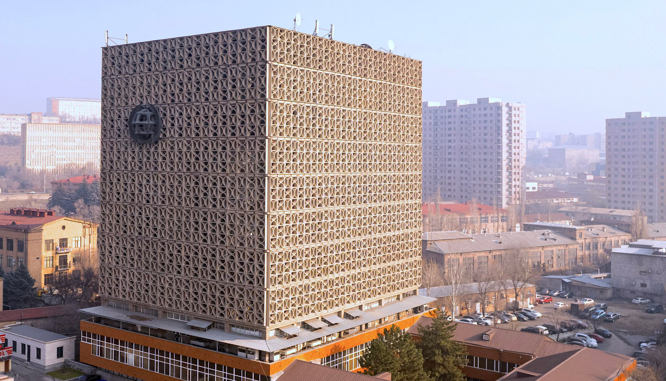 Le célèbre « Bâtiment des télécommunications » d’Erévan a 50 ans