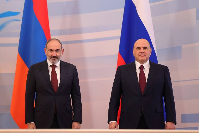 Le Premier ministre arménien Nikol Pachinian a eu une conversation téléphonique avec son homologue russe Mikhaïl Mishustin