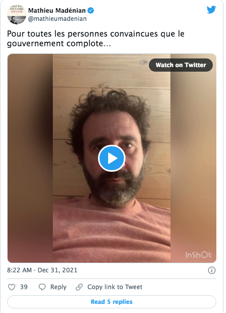 Mathieu Madénian : le gouvernement complote ?