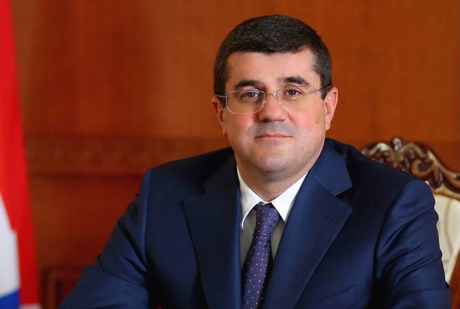 Le président de l’Artsakh, Arayik Harutyunyan : Que 2022 apporte la paix, l&rsquo;endurance, l&rsquo;espoir et la foi à notre peuple et à notre patrie