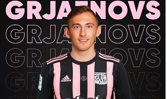 Un international Lituanien est arrivé à Noah Erévan