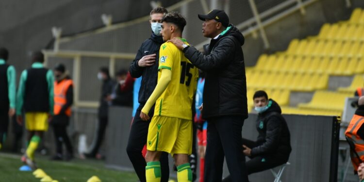 Nantes-Vitré (2-0) en 16e de finale de la Coupe de France, le jeune franco-arménien Gor Manvelyan a fait son entrée à Nantes