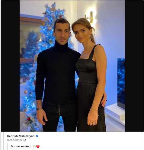 Les voeux d&rsquo;Henrikh Mkhitaryan