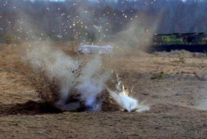 Un soldat Azéri saute sur une mine à Karvadjar (Kelbadjar) en zone occupée de l’Artsakh