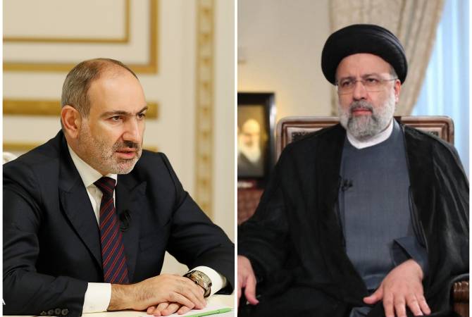 Le Premier ministre arménien Nikol Pachinian a eu un entretien téléphonique avec le Président iranien Ebrahim Raïsi