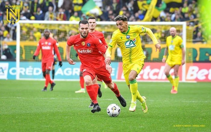Gor Manvelyan qui a inauguré son entrée dans l’équipe une du FC Nantes a été formé au club