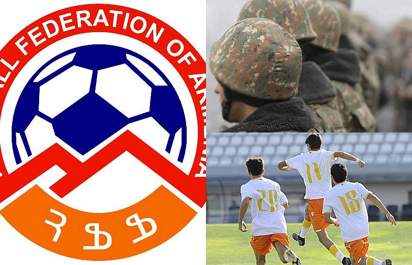Le gouvernement a libéré des obligations du service militaire 3 joueurs de football de l’équipe nationale arménienne de moins de 21 ans