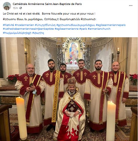 Le Christ est né et s’est révélé,  Bonne Nouvelle pour vous et pour nous !