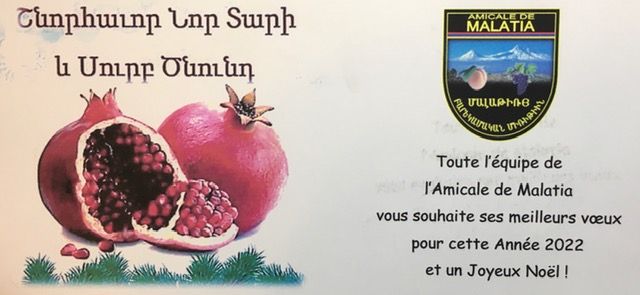 Les vœux de l’Amicale de Malatia de Valence