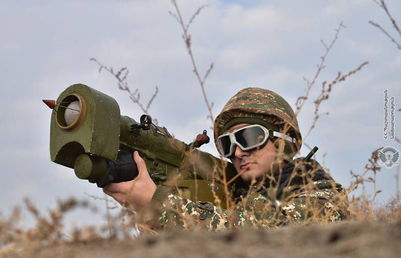 L’Armée arménienne a organisé des exercices de défense aérienne