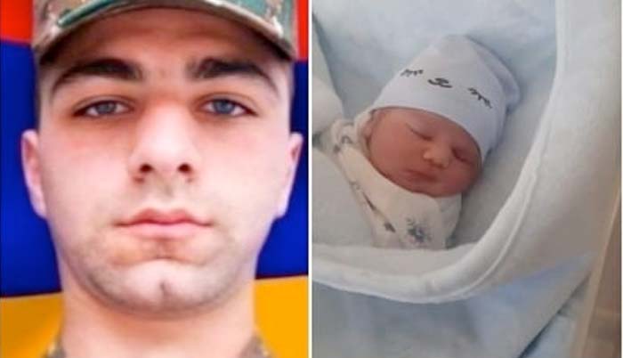 Un frère du soldat Arménien Manvel Manoucharyan tué lors de la guerre de 44 jours en Artsakh est né