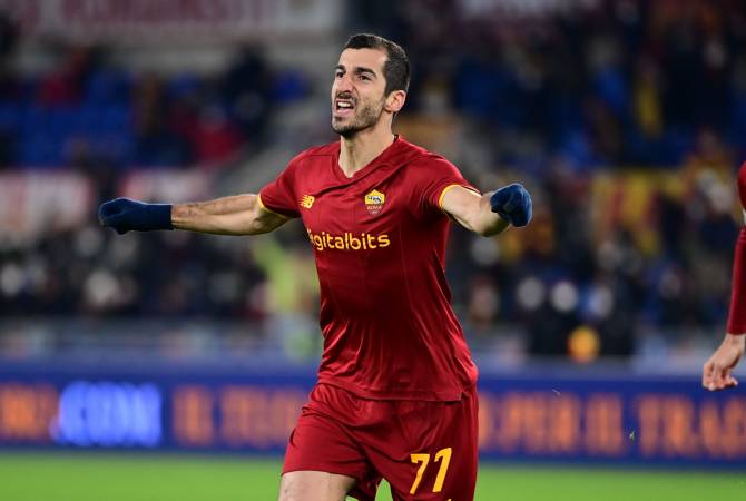 AS Rome-Juventus 3-4, l’international arménien Henrikh Mkhitaryan a marqué