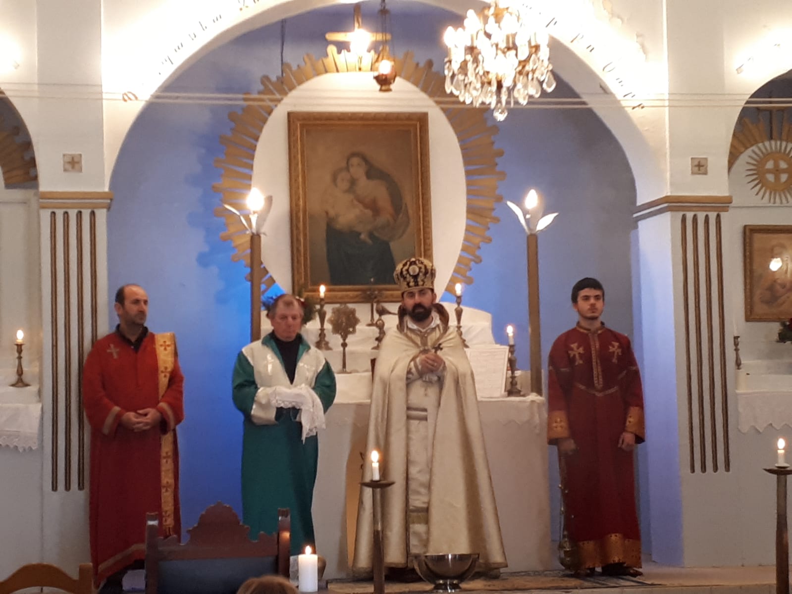 Sourp Garabed célèbre la Nativité et la Bénédiction de l’eau