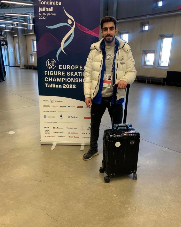 En patinage artistique Slavik Harutyunyan (Arménie) espère obtenir son visa pour les J.O. d’hiver de Pékin
