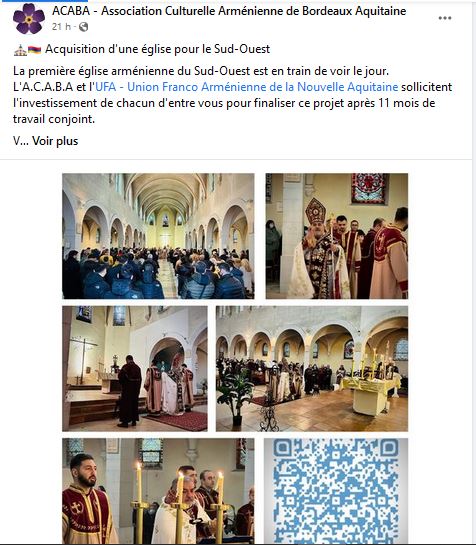 Acquisition d&rsquo;une église pour le Sud-Ouest
